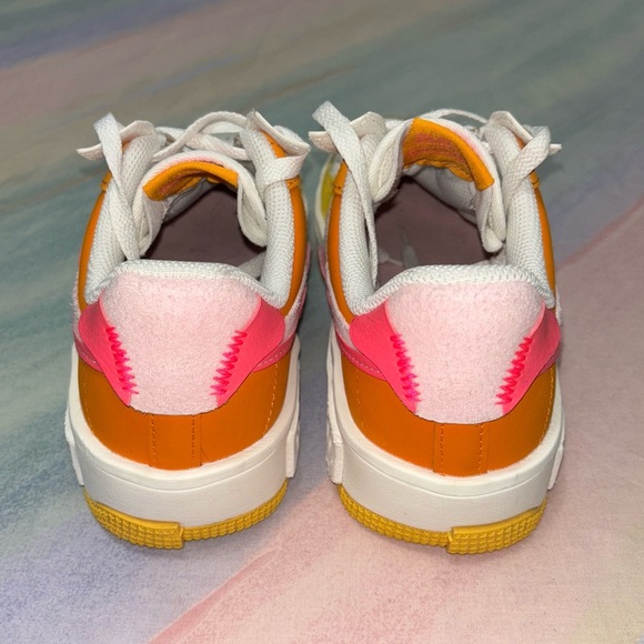 Nike Air Force 1 Fontanka "Summit White/Hyper Pink" sneakers women’s size 8 - Picture 6 of 10